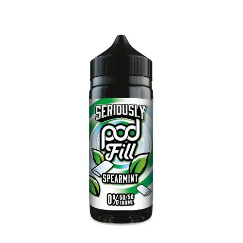 Product Image Of Spearmint 100Ml Shortfill E-Liquid By Seriously Pod Fill