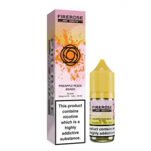 Product Image of Pineapple Peach Mango Firerose 5000 Nic Salt E-Liquid by Elux