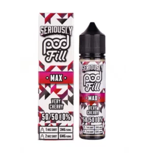 Product Image of Very Cherry 50ml Shortfill E-liquid by Seriously Pod Fill Max 50/50