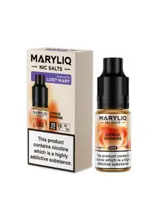 Product Image of Citrus Sunrise Maryliq Nic Salt E-liquid by Lost Mary