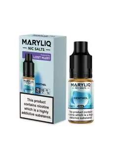 Menthol Maryliq Nic Salt E-liquid by Lost Mary
