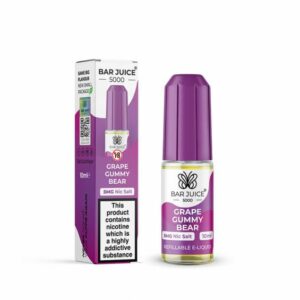 Product Image of Grape Gummy Bear Nic Salt E-liquid by Bar Juice 5000